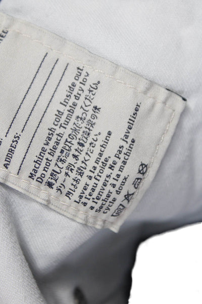 Adriano Goldschmied Women Boyfriend Shorts Blue Cotton Button Size 27