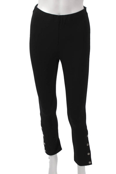 Rag & Bone Womens Black Ankle Pants Polyester Zip Inseam 28 Size 2