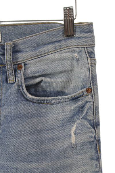 Zara Woman Womens Boyfriend Jeans Blue Mid Rise Cotton Size 2