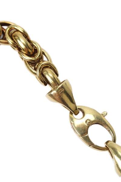 Designer Womens Amethyst Diamond 14K Yellow Gold Necklace 80g