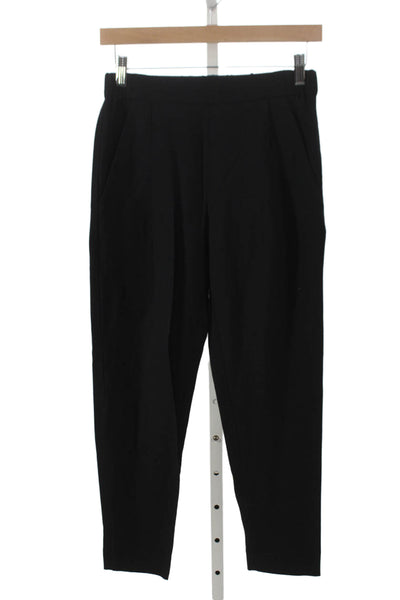 Allsaints Womens Black Viscose Dress Pants Pull On Size 00