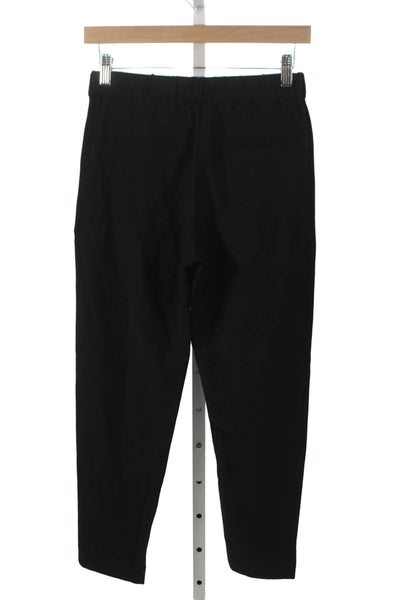 Allsaints Womens Black Viscose Dress Pants Pull On Size 00