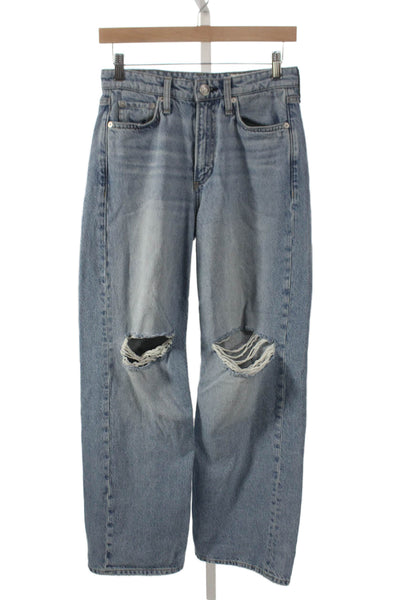 Rag & Bone Womens Straight Jeans Blue Size 24