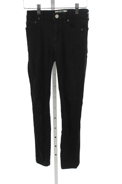 ACNE Studios Womens Skinny Black High Rise Jeans Size 23