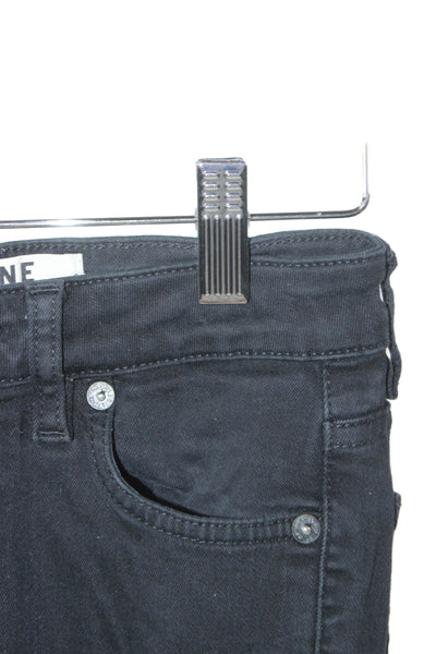 ACNE Studios Womens Skinny Black High Rise Jeans Size 23