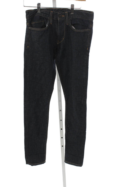 6397 Women Skinny High Rise Blue Cotton Jeans Size 25