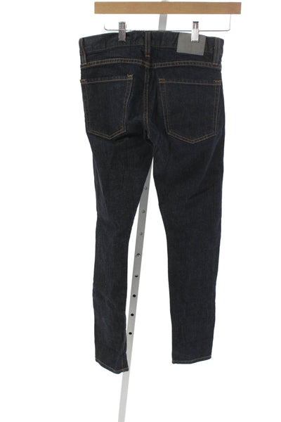 6397 Women Skinny High Rise Blue Cotton Jeans Size 25