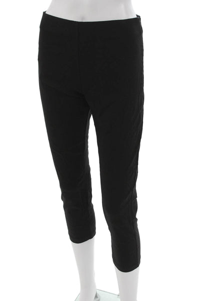 MNG Womens Cropped Black Leggings Size S
