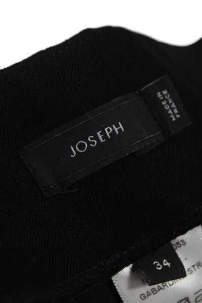 Joseph Womens Cropped Black Pants Size 34