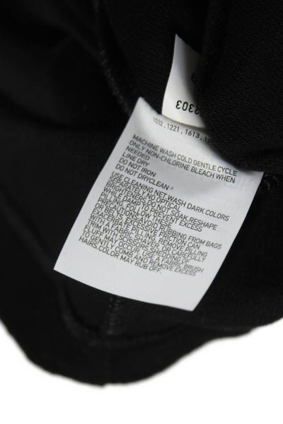 Uniqlo Women Black Acrylic Turtleneck Long Sleeve Basic T-Shirt Size XL