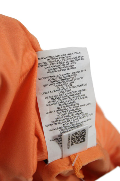 Adidas Womens Mini Skort Orange Polyester Size XS