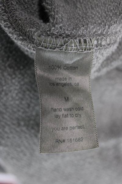 Perfect White Tee Womens Green Cotton Sweatpants Pull On Size M