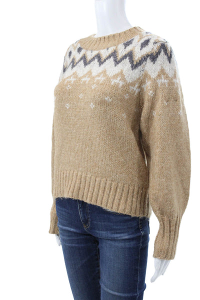 Heartloom Women Cardigan Floral V Neck Gray Long Sleeve Polyester Size M