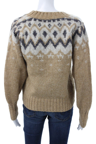 Heartloom Women Cardigan Floral V Neck Gray Long Sleeve Polyester Size M