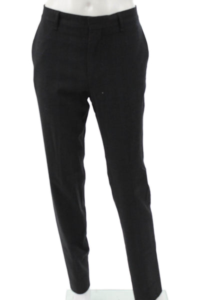 Rag & Bone Mens Gray Wool Dress Pants Zip Inseam 31 Size 32