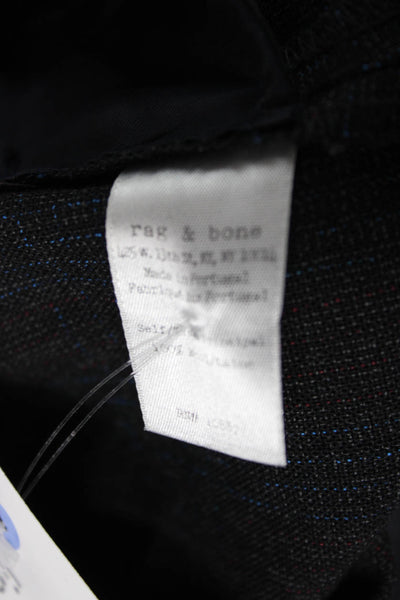 Rag & Bone Mens Gray Wool Dress Pants Zip Inseam 31 Size 32