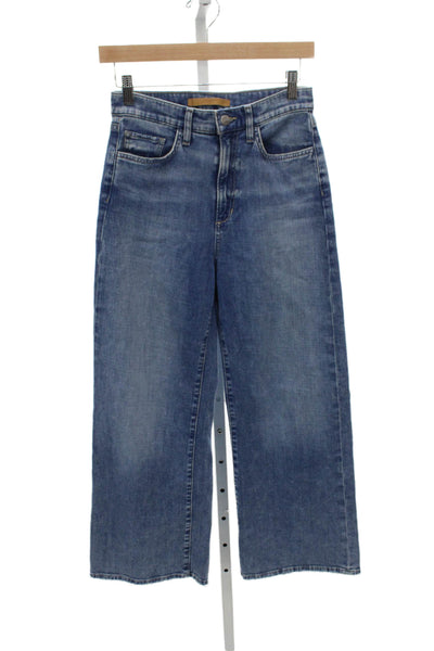 Joes Womens High Waist Wide Leg Jeans Blue Cotton Size 26