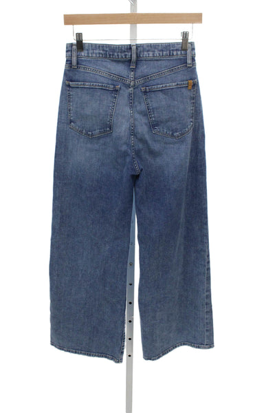 Joes Womens High Waist Wide Leg Jeans Blue Cotton Size 26