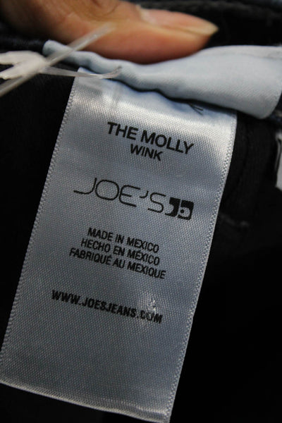 Joes Womens Flared Jeans High Waist Blue Cotton Size 26