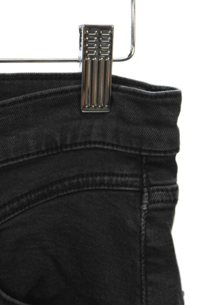 Joes Womens Black High Waist Wide Leg Cotton Jeans Size 26