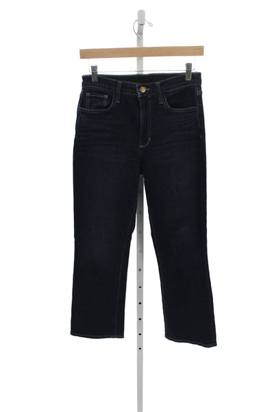 Joes Womens Blue Straight High Waist Cotton Jeans Size 26