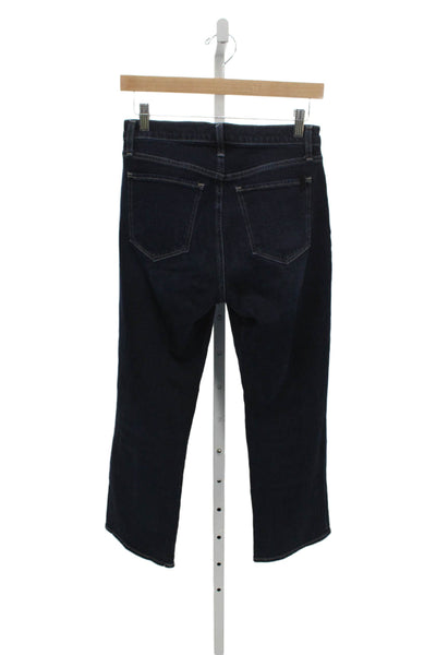 Joes Womens Blue Straight High Waist Cotton Jeans Size 26