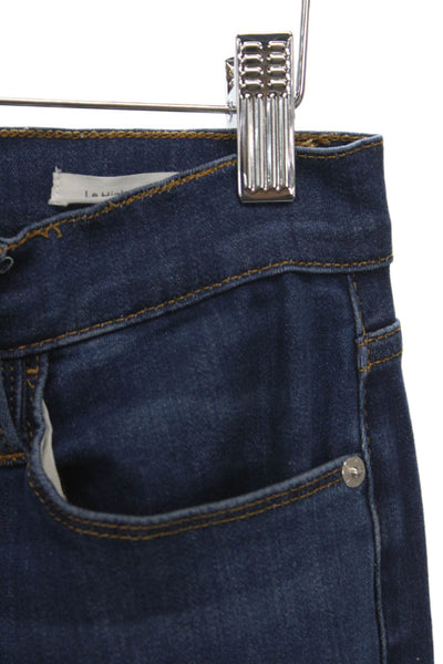 Frame Womens High Waist Straight Jeans Blue Cotton Size 27