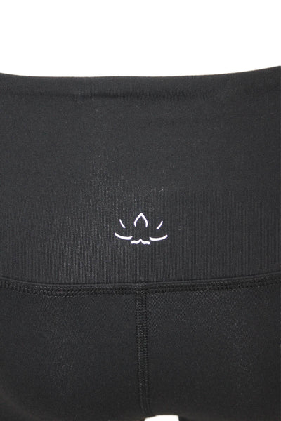 Beyond Yoga Womens Ankle Leggings Black Polyester Pull On Size XS