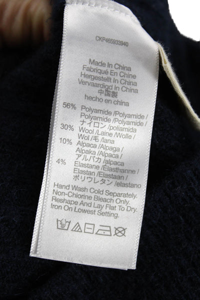 Madewell Womens Blue V-Neck Long Sleeve Solid Cardigan Size XL