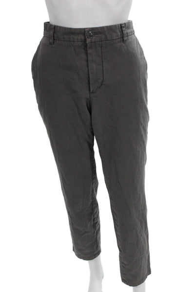 Everlane Mens Chino Pants Gray Button Closure Size 31