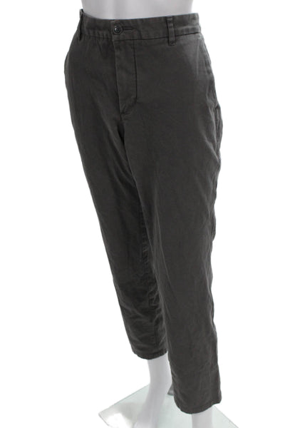Everlane Mens Chino Pants Gray Button Closure Size 31