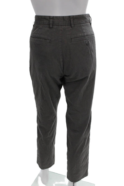 Everlane Mens Chino Pants Gray Button Closure Size 31
