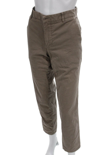 Everlane Mens Gray Chinos Zip Cotton Stretch Inseam 30 Size 31