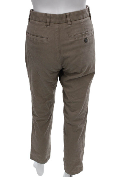 Everlane Mens Gray Chinos Zip Cotton Stretch Inseam 30 Size 31
