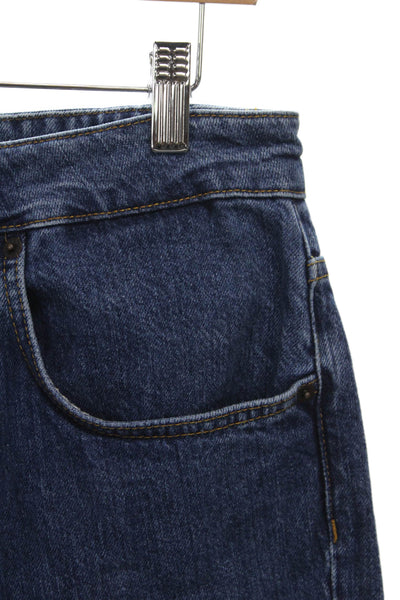 6397 Unisex Adults Tapered Blue Jeans Size 29