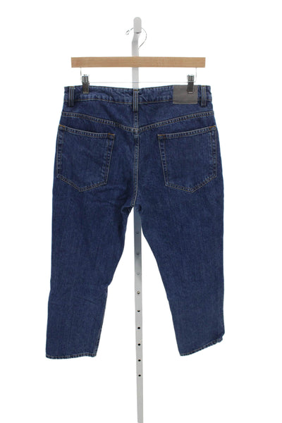 6397 Unisex Adults Tapered Blue Jeans Size 29