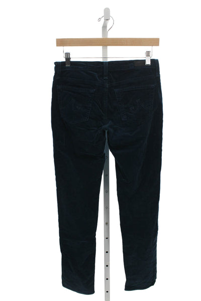 AG Womens Skinny Blue Cotton Blend Pants Size 27