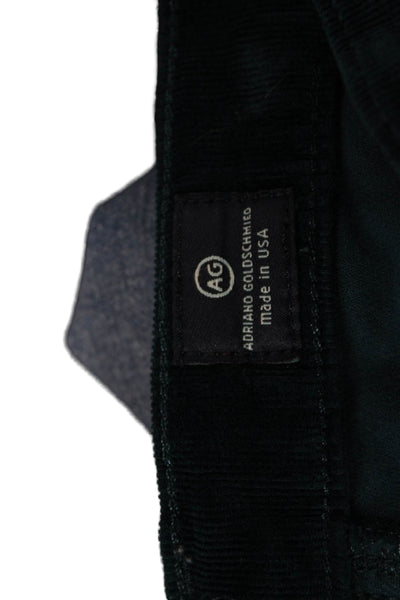 AG Womens Skinny Blue Cotton Blend Pants Size 27
