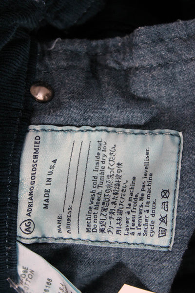 AG Womens Skinny Blue Cotton Blend Pants Size 27
