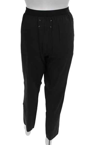 Maison Martin Margiela Women Black Ankle Pants Viscose Size 4