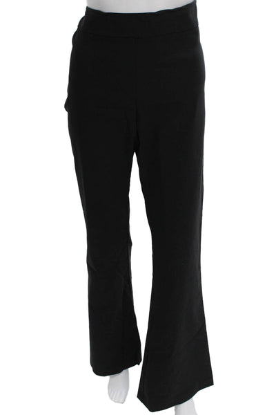 Avenue Montaigne Womens Dress Pants Black Viscose Blend Size 12