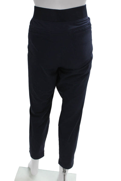 Athleta Womens Blue Jogger Pants Polyester Drawstring Size 8
