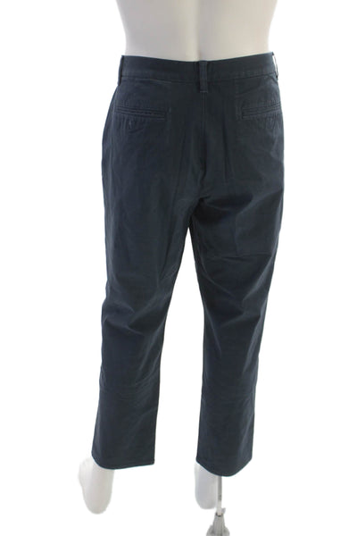 Bonobos Mens Chino Pants Blue Cotton Button Size 36