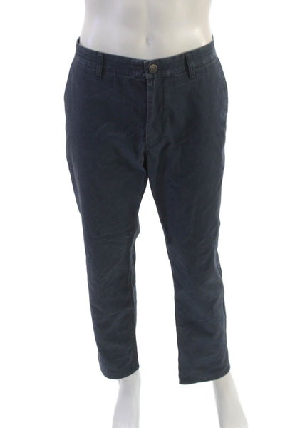 Bonobos Mens Blue Chino Pants 100% Cotton Button Closure Size 36
