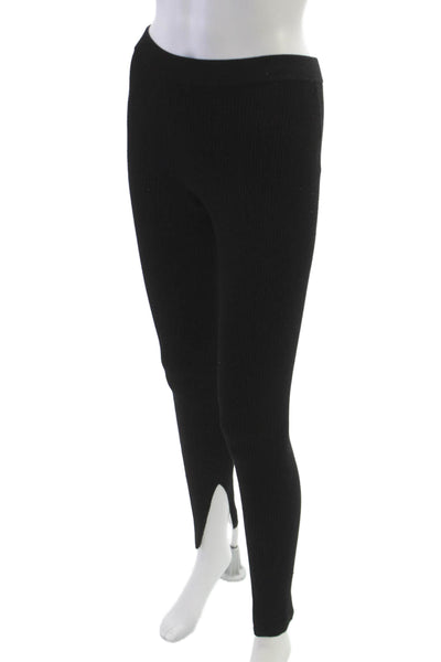 Babaton Women Ankle Leggings Black Size XS