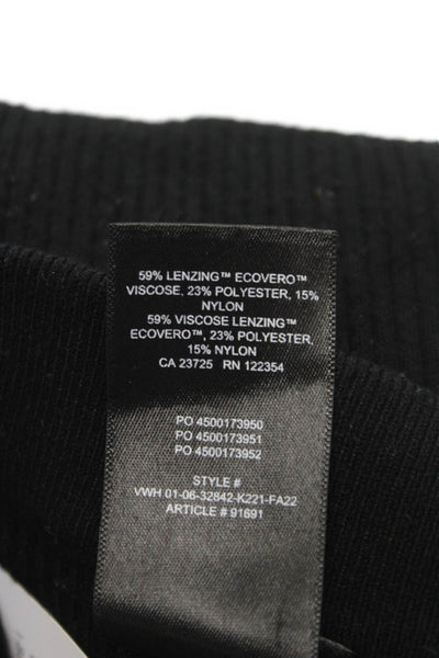 Babaton Women Ankle Leggings Black Size XS