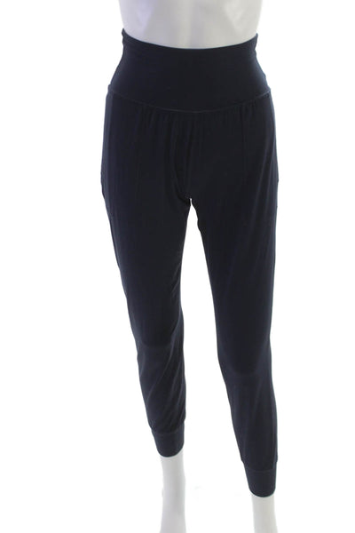 Athleta Womens Jogger Pants Blue Nylon Solid Size 2XS
