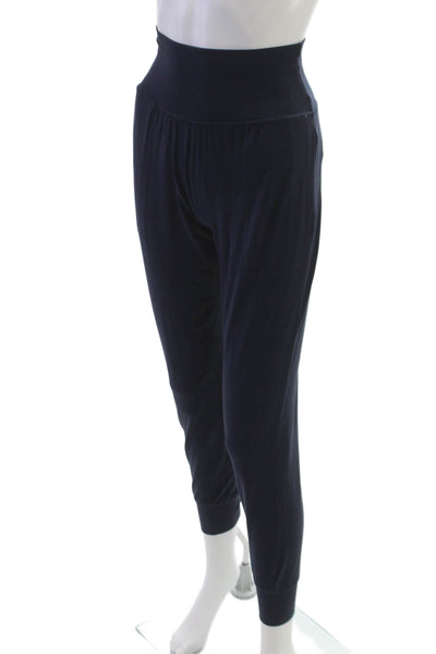 Athleta Womens Jogger Pants Blue Nylon Solid Size 2XS