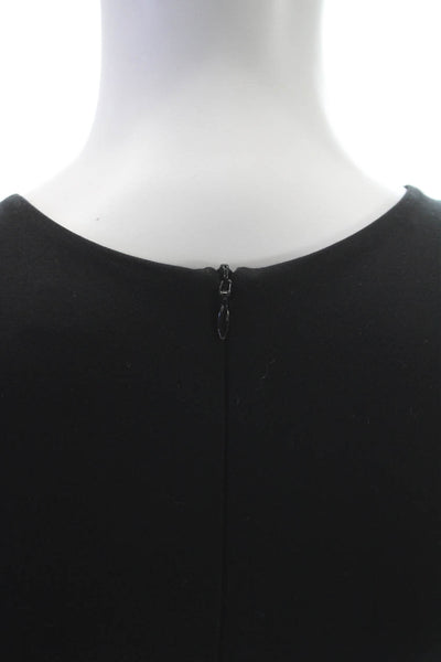 Babaton Women Jumpsuit Black Sleeveless Scoop Neck Rayon Zip Size 00