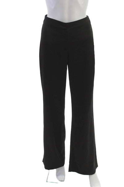 Zara Women Dress Pants Black Polyester Zip Inseam 32 Size XS